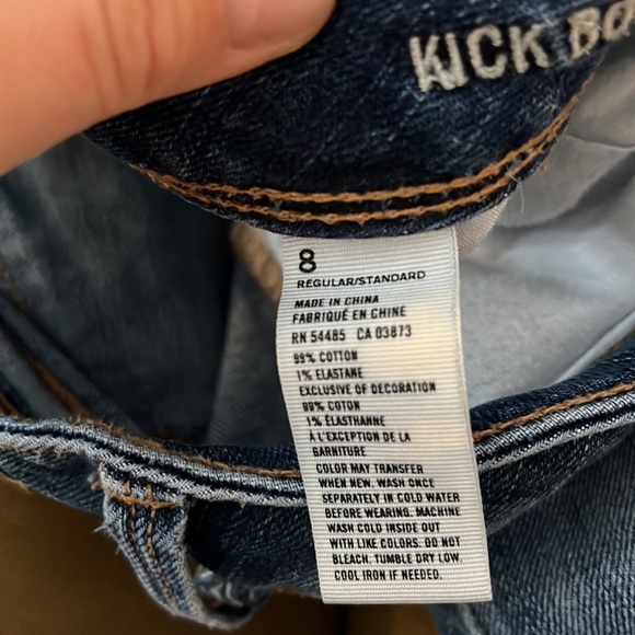 Women’s Size 8 Kick Boot Jeans - Picture 6 of 9